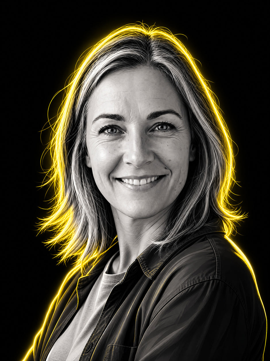Neon Portrait