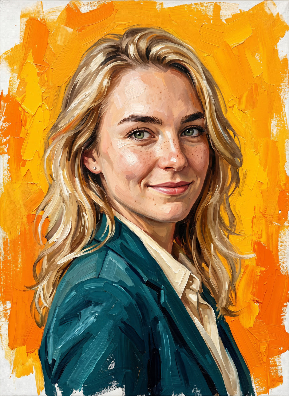 Oil Painted Portrait